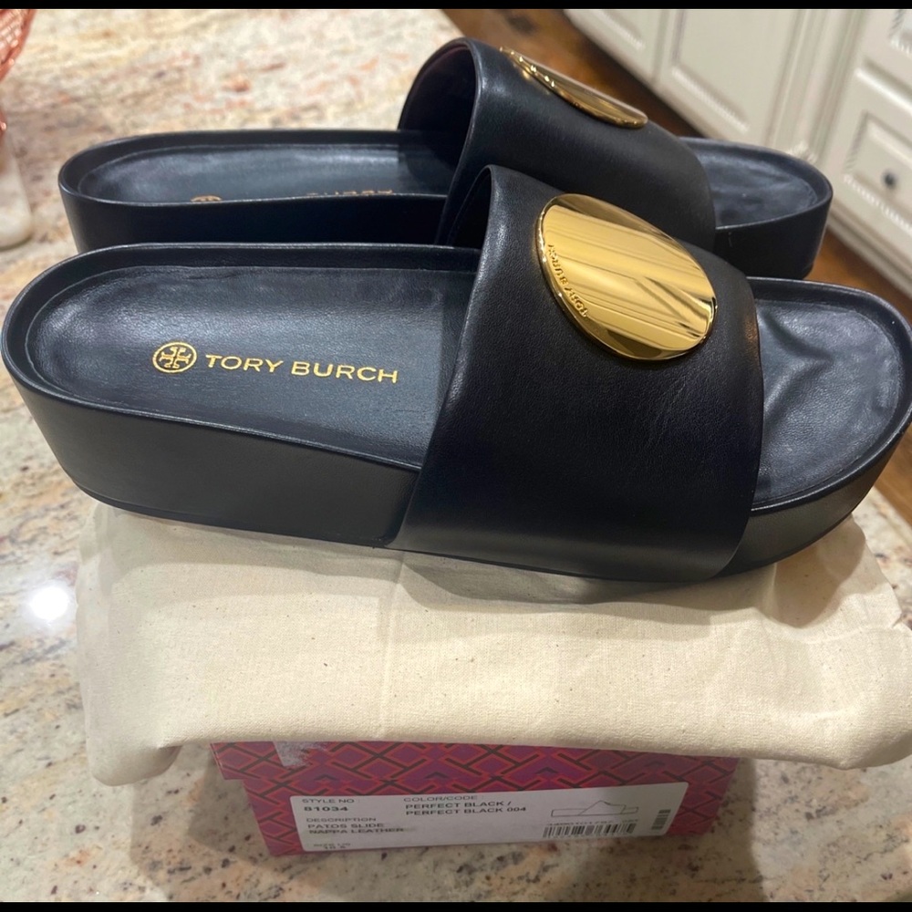 Tory Burch Patos Slide